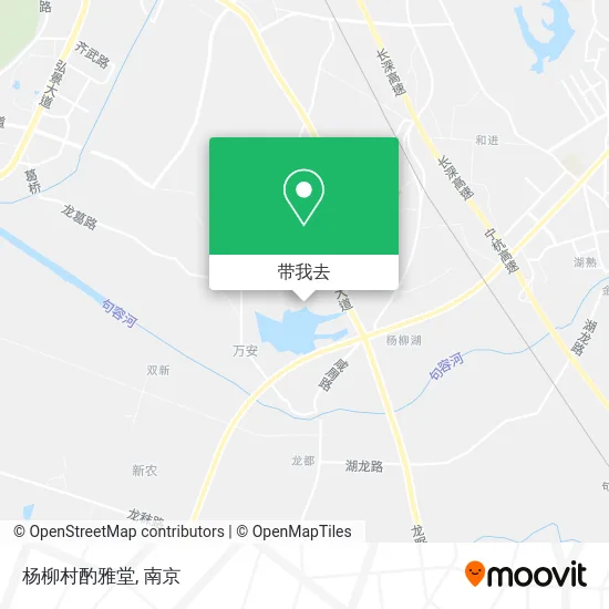 杨柳村酌雅堂地图