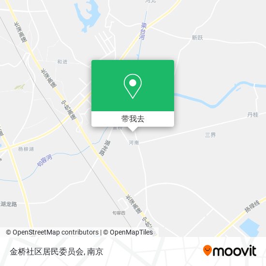 金桥社区居民委员会地图