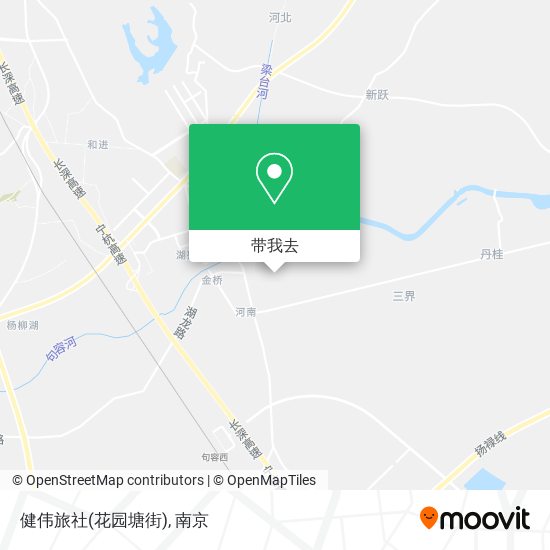 健伟旅社(花园塘街)地图