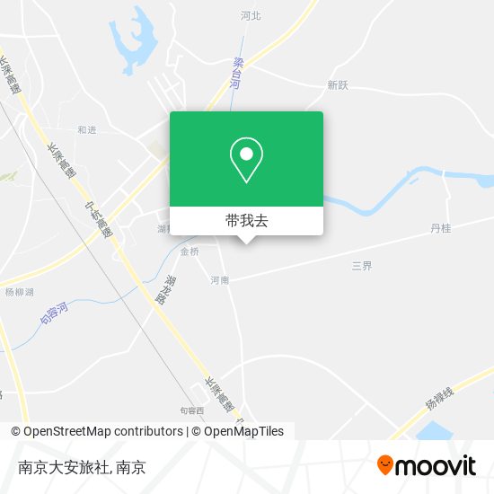 南京大安旅社地图