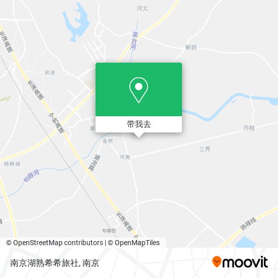 南京湖熟希希旅社地图