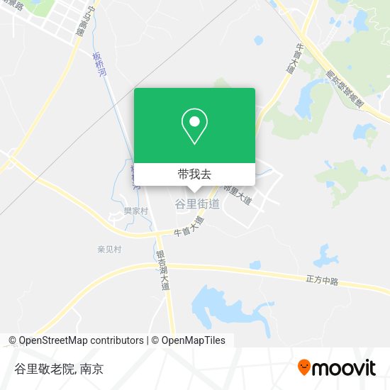 谷里敬老院地图