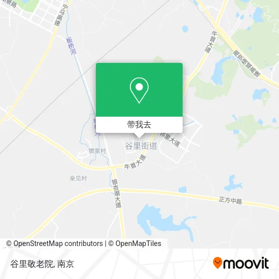 谷里敬老院地图