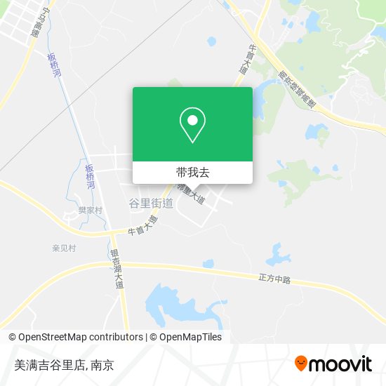 美满吉谷里店地图