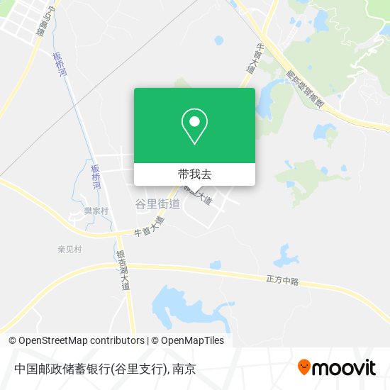 中国邮政储蓄银行(谷里支行)地图