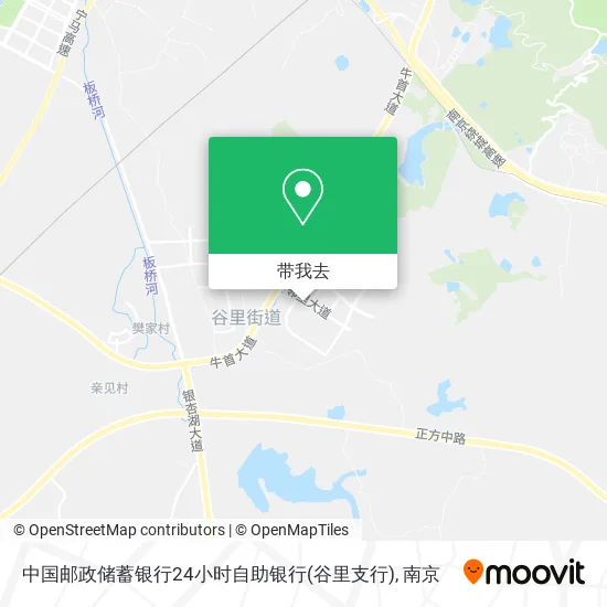 中国邮政储蓄银行24小时自助银行(谷里支行)地图