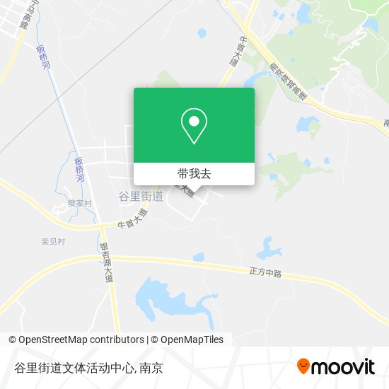 谷里街道文体活动中心地图