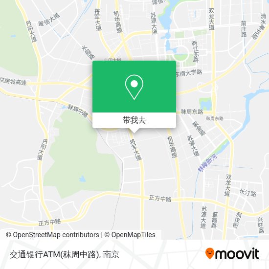 交通银行ATM(秣周中路)地图