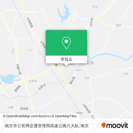 南京市公安局交通管理局高速公路六大队地图