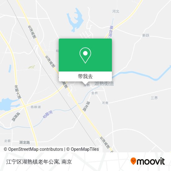 江宁区湖熟镇老年公寓地图