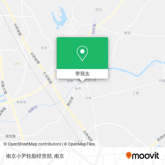 南京小尹轮胎经营部地图