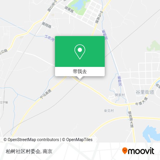 柏树社区村委会地图