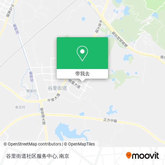 谷里街道社区服务中心地图