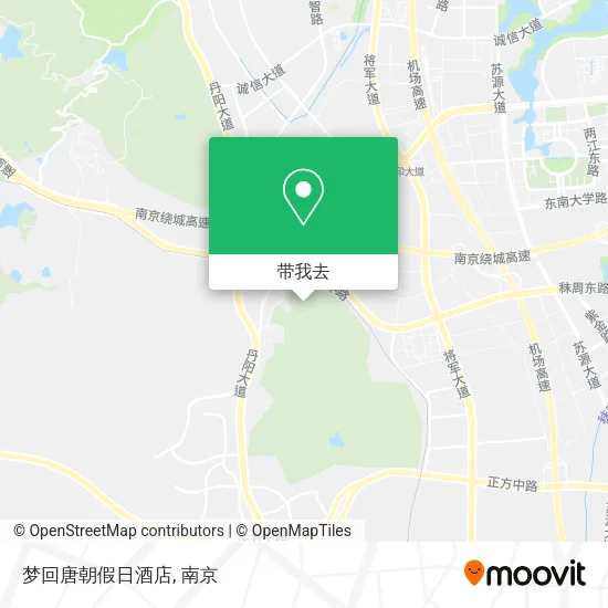 梦回唐朝假日酒店地图