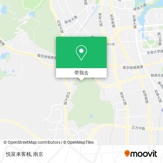 悦富来客栈地图
