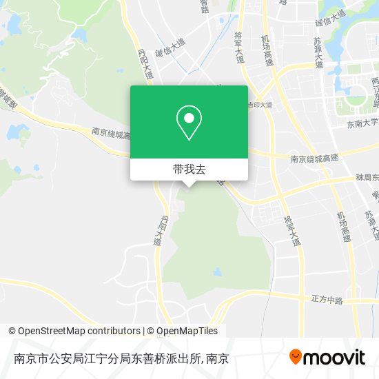 南京市公安局江宁分局东善桥派出所地图
