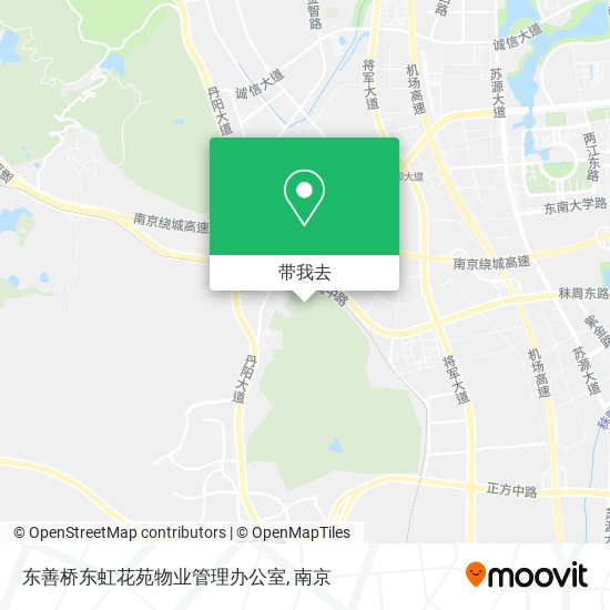 东善桥东虹花苑物业管理办公室地图