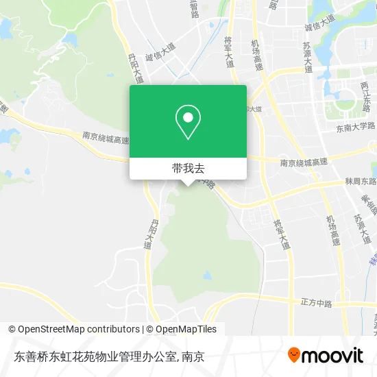 东善桥东虹花苑物业管理办公室地图