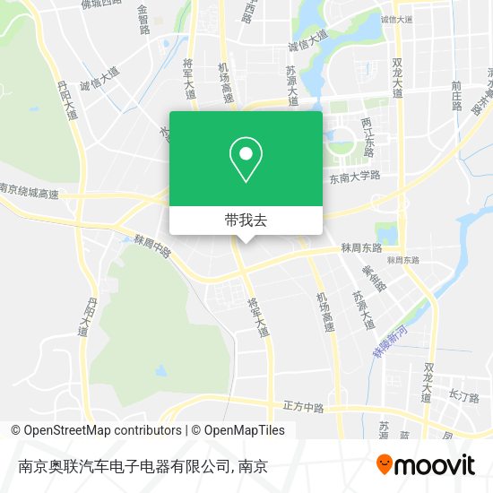 南京奥联汽车电子电器有限公司地图