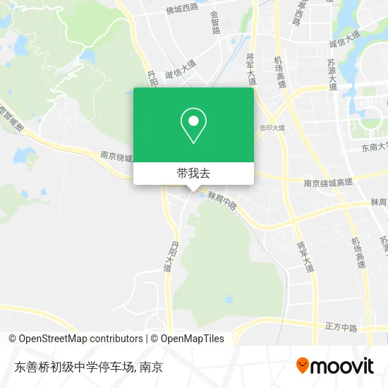 东善桥初级中学停车场地图