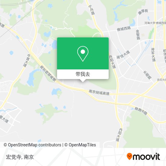 宏觉寺地图
