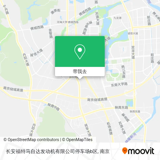 长安福特马自达发动机有限公司停车场b区地图