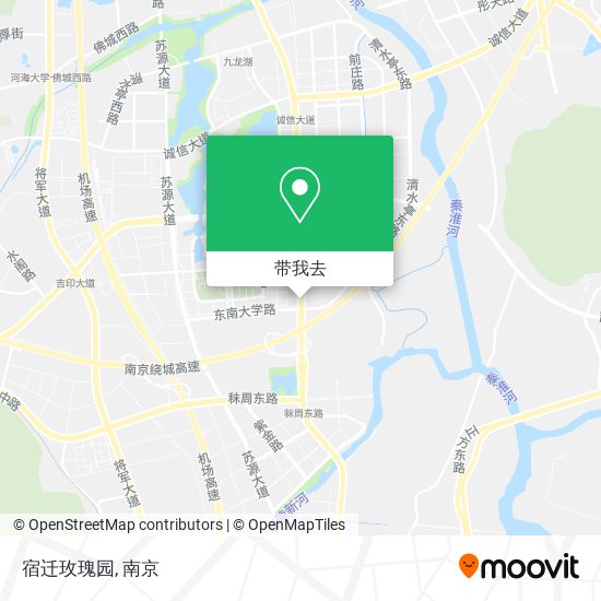 宿迁玫瑰园地图