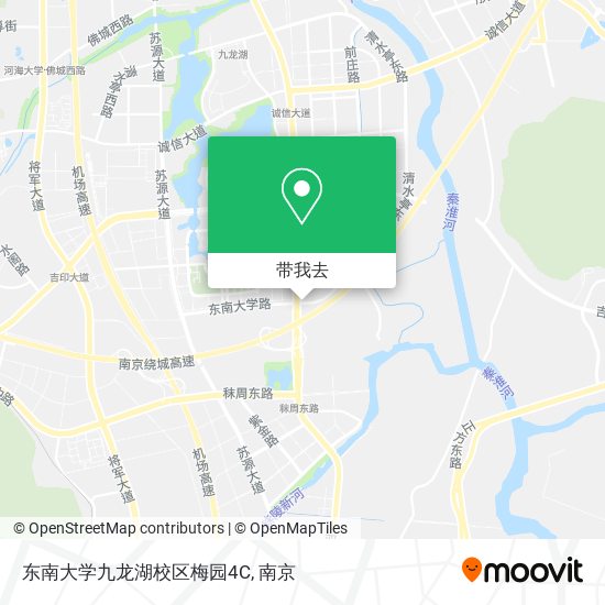 东南大学九龙湖校区梅园4C地图