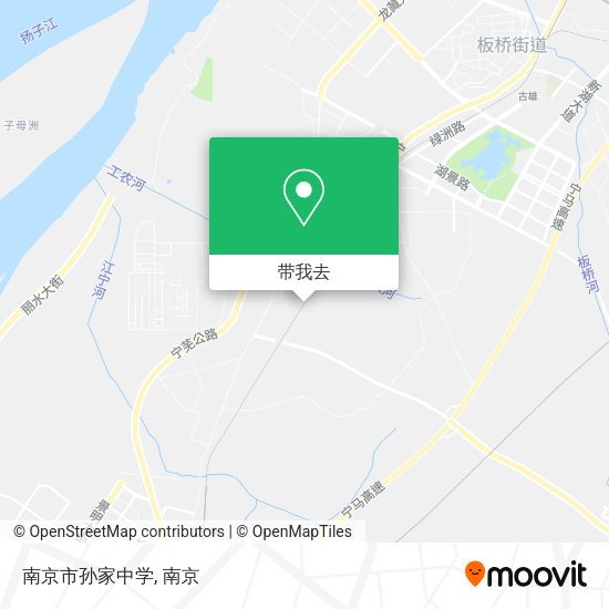 南京市孙家中学地图