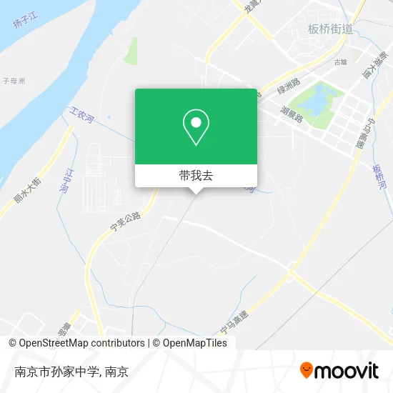 南京市孙家中学地图