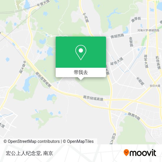 宏公上人纪念堂地图