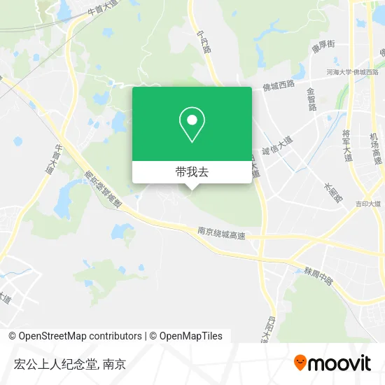 宏公上人纪念堂地图