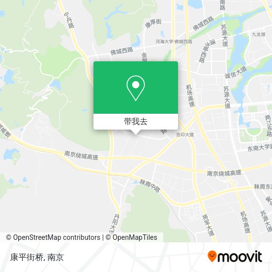 康平街桥地图