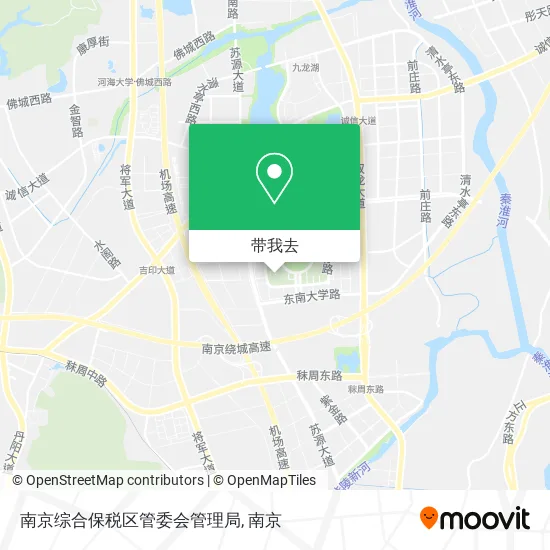 南京综合保税区管委会管理局地图
