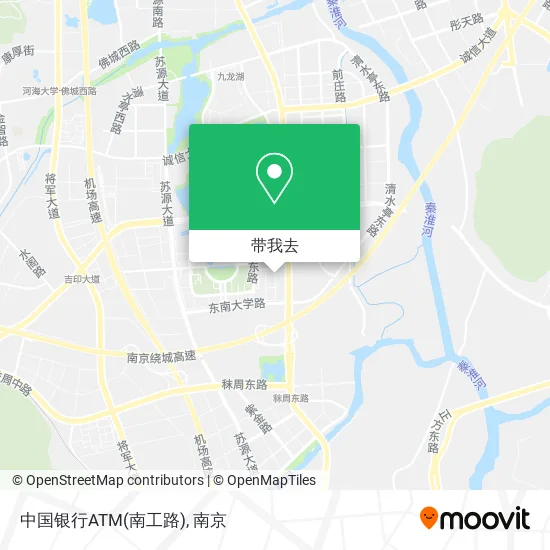 中国银行ATM(南工路)地图