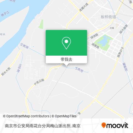 南京市公安局雨花台分局梅山派出所地图
