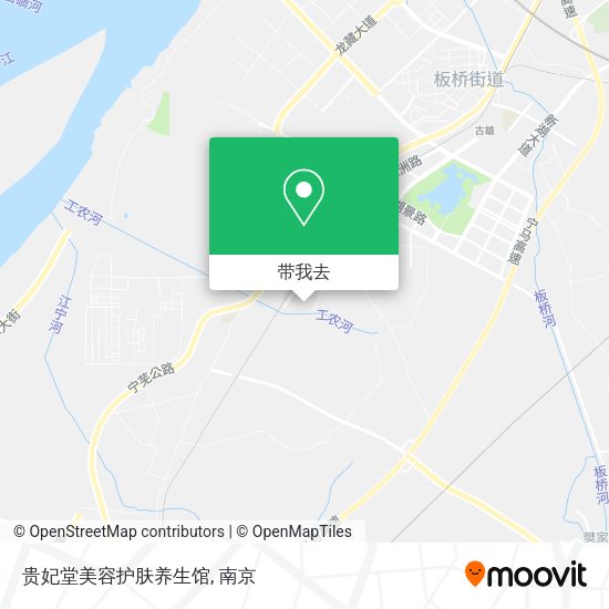 贵妃堂美容护肤养生馆地图