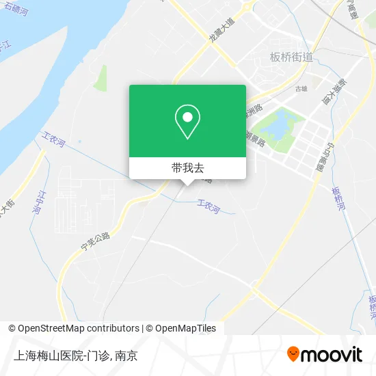 上海梅山医院-门诊地图