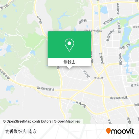 尝香聚饭店地图
