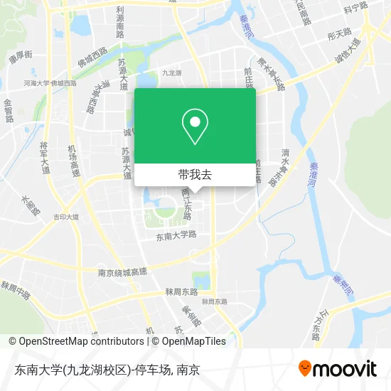 东南大学(九龙湖校区)-停车场地图