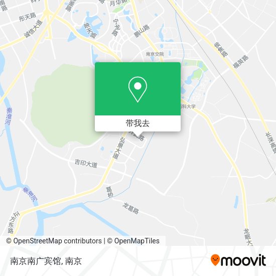 南京南广宾馆地图