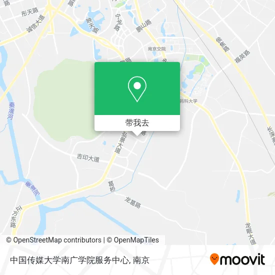 中国传媒大学南广学院服务中心地图