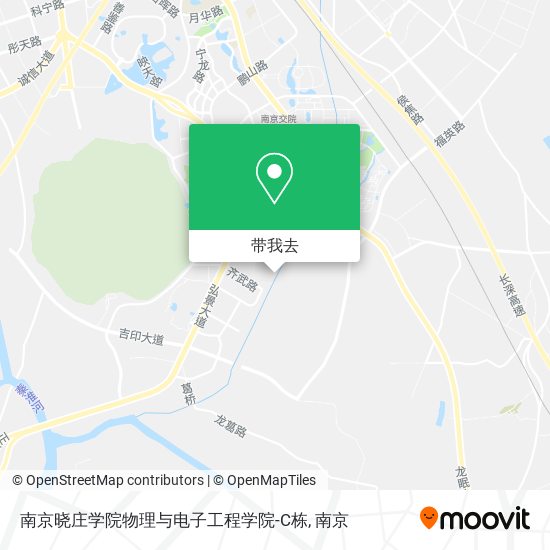 南京晓庄学院物理与电子工程学院-C栋地图