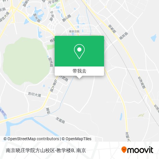 南京晓庄学院方山校区-教学楼B地图