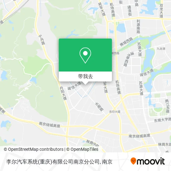 李尔汽车系统(重庆)有限公司南京分公司地图