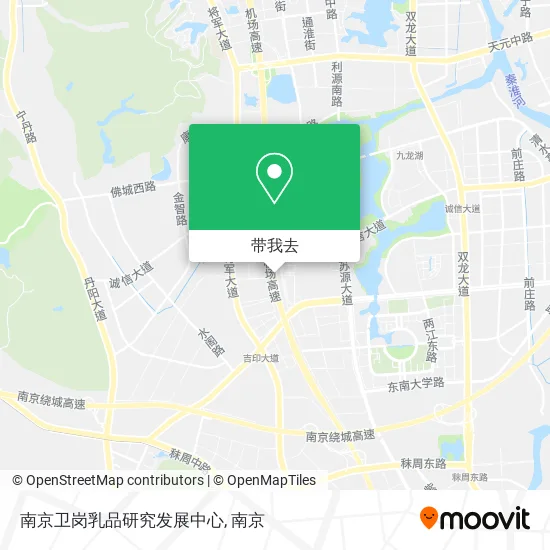 南京卫岗乳品研究发展中心地图
