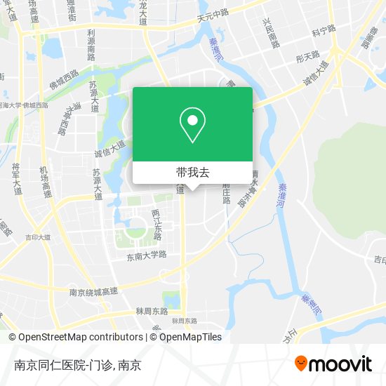 南京同仁医院-门诊地图