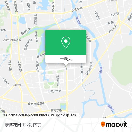 康博花园-11栋地图