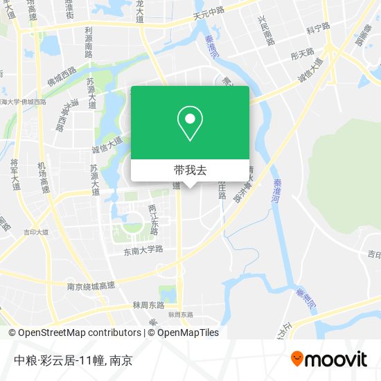 中粮·彩云居-11幢地图
