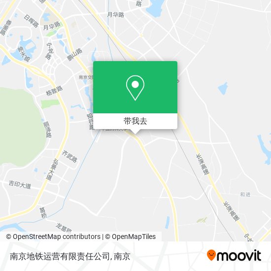 南京地铁运营有限责任公司地图